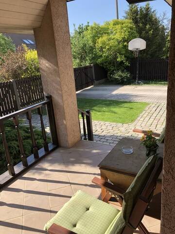 Фото номера Четырехместный номер с террасой Проживание в семье Family house room г. Салацгрива 6