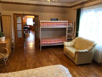Фото номера Апартаменты с 2 спальнями и террасой Апартаменты Family House Apartments г. Салацгрива 14