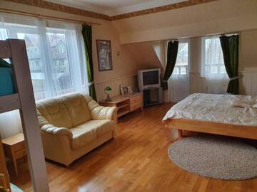 Фото номера Апартаменты с 2 спальнями и террасой Апартаменты Family House Apartments г. Салацгрива 16