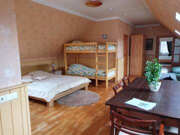 Фото номера Апартаменты с 2 спальнями и террасой Апартаменты Family House Apartments г. Салацгрива 3