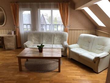 Фото номера Апартаменты с 1 спальней, двухуровневые Апартаменты Family House Apartments г. Салацгрива 7