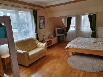 Фото номера Апартаменты с 2 спальнями и террасой Апартаменты Family House Apartments г. Салацгрива 5